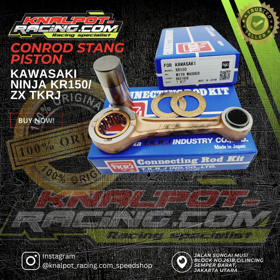CONROD STANG PISTON KAWASAKI NINJA KR 150/ZX TKRJ
